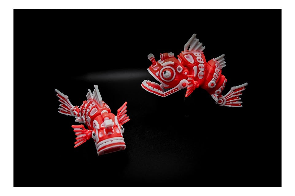 ๐๐ค Cyber Fish โ Flexi Tech from the Deep! ๐ค๐ ($5โ$20)