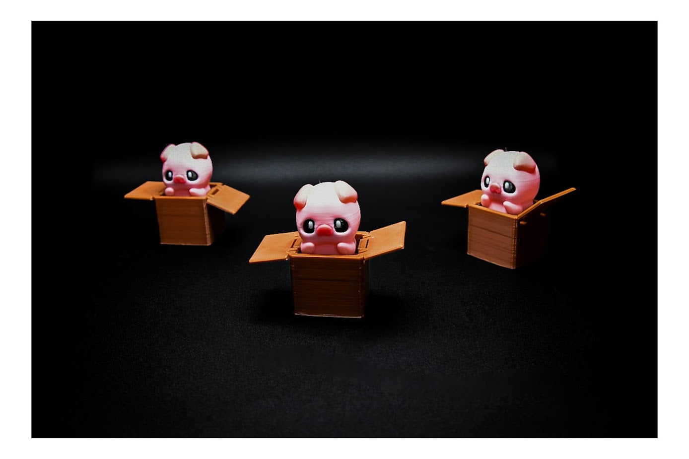 🐷📦 Pig in a Box Fidget Clickers – Boxed Pals! 📦🐷 ($3 each)