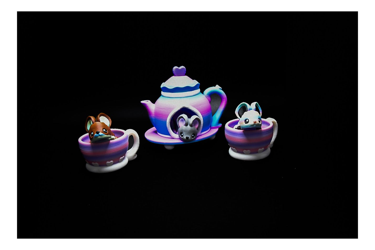 πβ Tea Time Mouse β Choose Cup or Pot! π΅π ($3 to $20 + optional accessory)