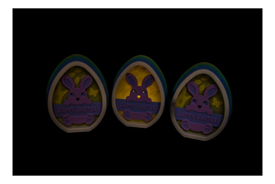 🌈 Easter Egg Light Box – Bunny Glow Fun! 🐰✨ ($5 each)