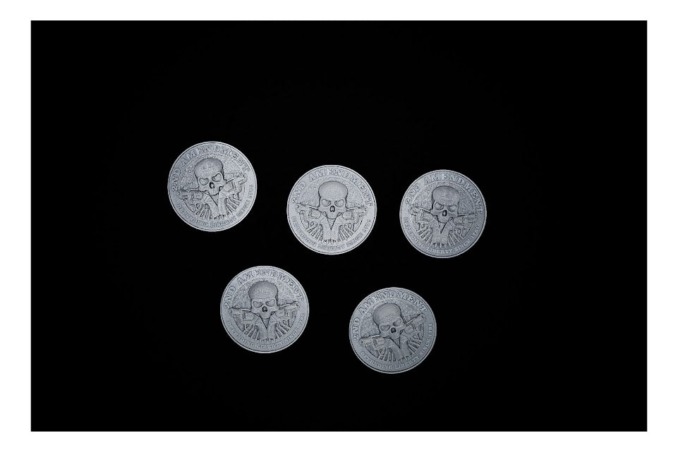 ππΊπΈ 2nd Amendment Skull Coin β Stand Your Ground Tribute πΊπΈπ ($1 each or FREE for U.S. veterans)