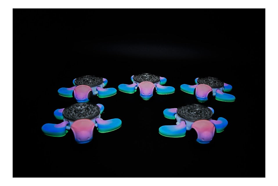πͺπ’ Oreo Turtles β Flexi Dessert Creatures by 3Deep (Keychain, Magnet, Full Sizes) π’πͺ ($3-$20)