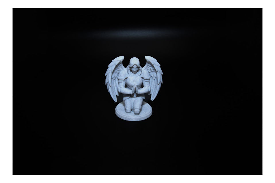 Angel Kneeling – Peaceful Guardian Figure by Watkins 3D Creations ($3-$20)