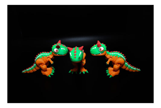Flexi Carnotaurus β Articulated Dinosaur by Flexi Factory ($3-$20)