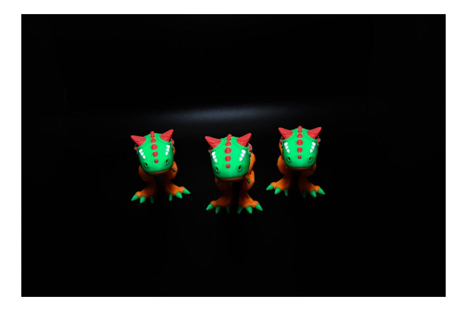 Flexi Carnotaurus – Articulated Dinosaur by Flexi Factory ($3-$20)