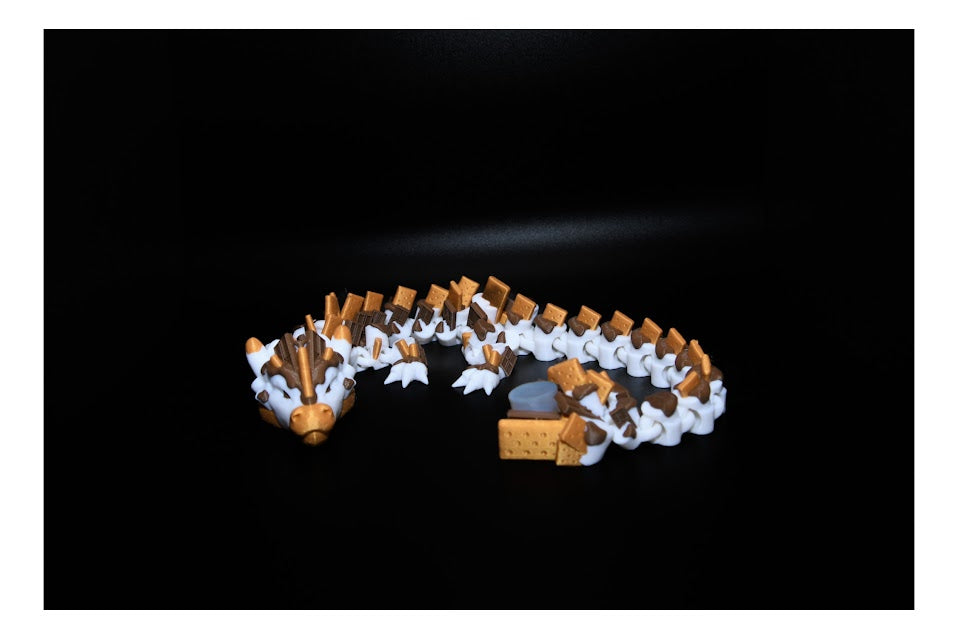 S’mores Dragon – Sweet Fantasy Flexi by Cinderwing3D ($5-$20)