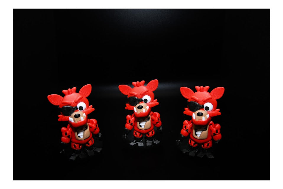 Poseable Foxy-Inspired Pirate by Vunk Flexis ($3-$20)
