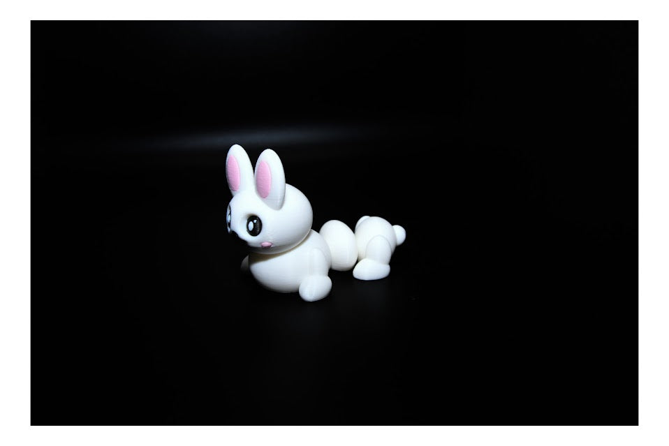 Chibi Bunny Flexi – 3D Printed Flexi Toy