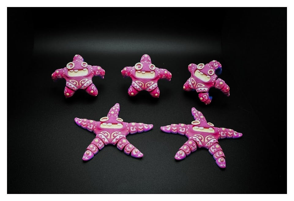 ⭐️🐙 Tattooed Starfish – A Funky Ocean Treasure! 🐙⭐️ ($5-$20)