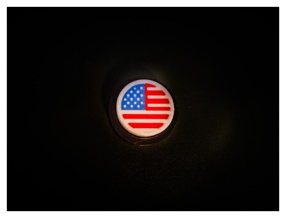 Flag Fidget Clicker β Keychain or Mini