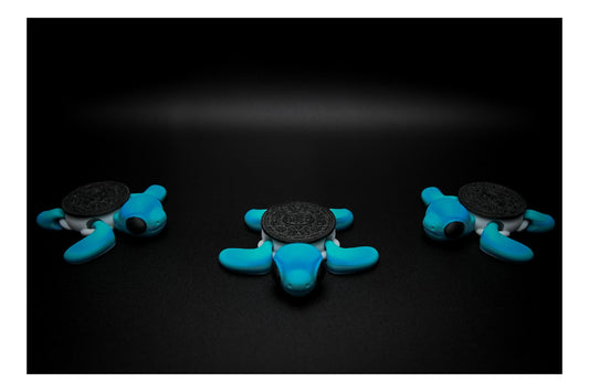 🍪🐢 Oreo Turtles – Flexi Dessert Creatures by 3Deep (Keychain, Magnet, Full Sizes) 🐢🍪 ($3-$20)