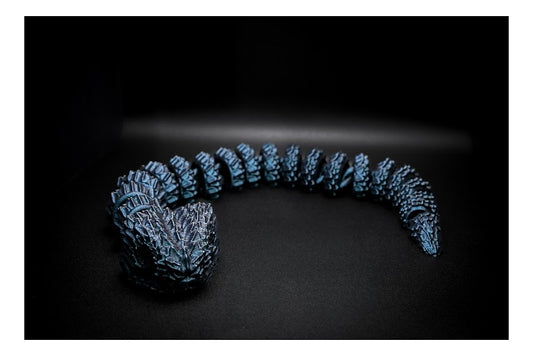 🐉💠 Flexi Armored Dragon – Scaled, Spiked, and Ready to Guard! 💠🐉 ($5–$20)