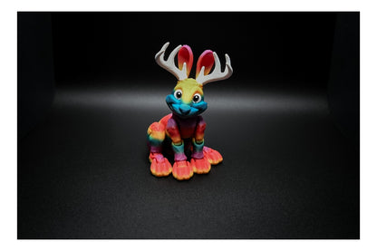 🐰🦌 Jackrabbit – Antlers, Attitude & Flexi Fun! 🦌🐰 ($5–$20)