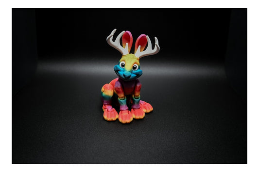 🐰🦌 Jackrabbit – Antlers, Attitude & Flexi Fun! 🦌🐰 ($5–$20)