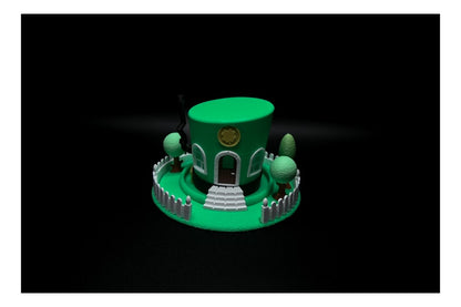 🍀🏡 St. Patrick’s Day Fairy House – A Lucky Little Cottage! 🏡🍀 ($10)