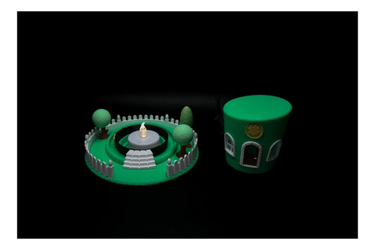 🍀🏡 St. Patrick’s Day Fairy House – A Lucky Little Cottage! 🏡🍀 ($10)