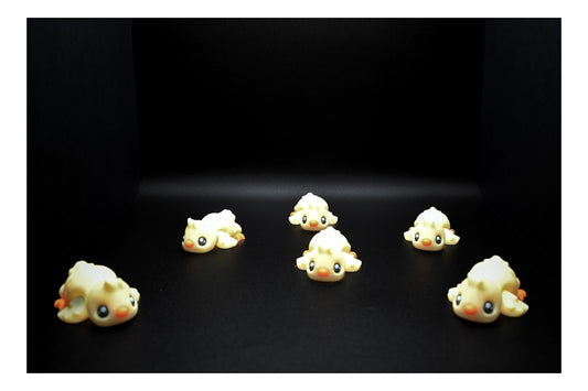 🐥🥕 Flexi Chick with Carrot Egg – Springtime Snuggles & Wiggles! 🥕🐥 ($3–$20 + Optional Accessory)