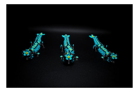🌸🦎 Flexi Forget-Me-Not Dragon – Sweet, Serene & Full of Flex! 🦎🌸 ($3–$20)