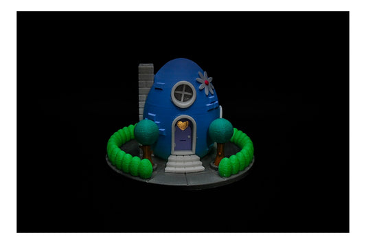🥚🏡 Easter Egg Fairy House – Tealight Inside! ✨🌷 ($10)