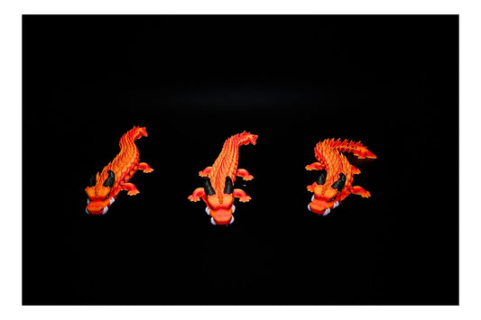 🔥🐉 Fiery Flexi Dragon – Eastern Charm! 🔥🐉 ($5–$20)