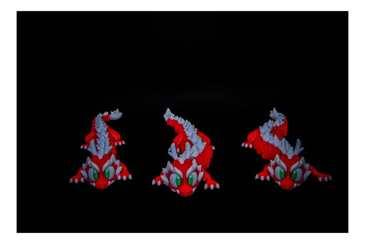 🐉🔴 Spiny-Eyed Dragon – Ember Critters Series! 🔴🐉 ($5–$20)