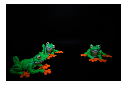 🐸🧡 Tree Frog Flexi – Jungle Jumpers Series! 🧡🐸 ($3–$20)