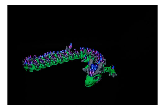 🐉💎 Crystal Spine Dragon – Gemscale Beasts Series! 💎🐉 ($5–$20)