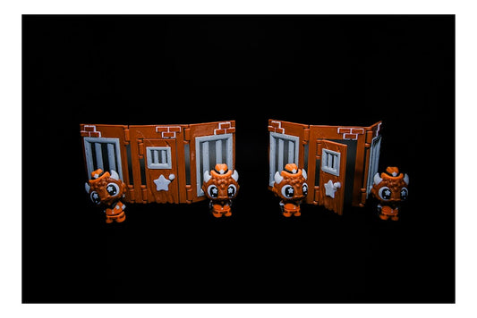 🐮🤠 Cowboy Cow Critters + Jail Wall – Moo Outlaws Series! 🤠🐮 ($3–$20)