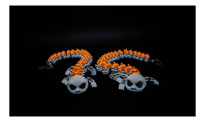 🎃🕷️ Pumpkin Spine Crawler – Spooky Bones & Jack-o’-Glow! 💀🎃 ($3–$20)