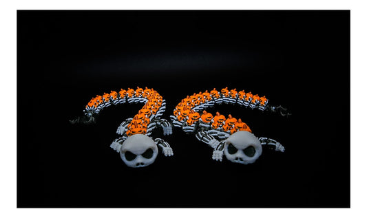 🎃🕷️ Pumpkin Spine Crawler – Spooky Bones & Jack-o’-Glow! 💀🎃 ($3–$20)