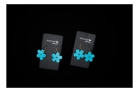🌸💙 Cherry Blossom Earrings – Elegant Spring Style! 💙🌸 ($3 each or 4 for $10)