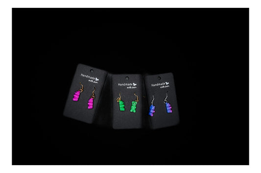 🍬🐻 Gummy Bear Earrings – Sweet & Stylish! 🐻🍬 ($3 each or 4 for $10)