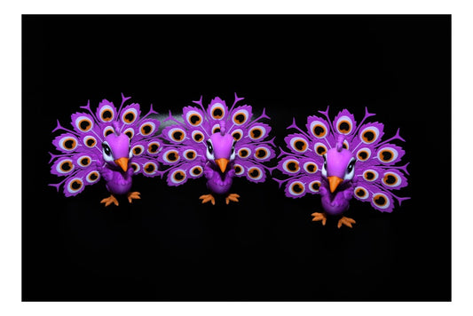 Flexi Peacock – Elegant Display Bird by Printverse ($3-$20)