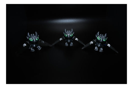 Shadow Glider – Articulated Flexi Dragon by Vunk Flexis ($3-$20)