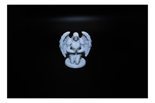 Angel Kneeling – Peaceful Guardian Figure by Watkins 3D Creations ($3-$20)