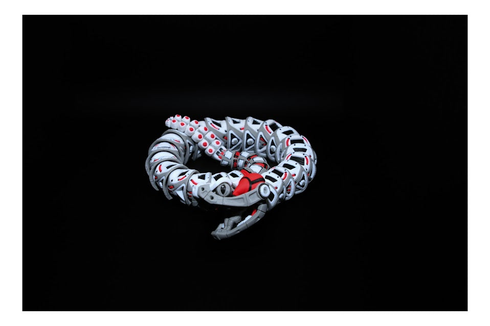 Robo Rattler – Flexi Cyber Snake by MatMireMakes ($5-$20)