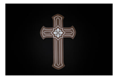 Ornamental Cross – Wall-Mountable Spiritual Décor by Watkins 3D Creations ($3)