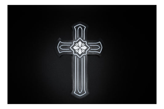 Ornamental Cross – Wall-Mountable Spiritual Décor by Watkins 3D Creations ($3)
