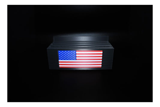 Challenge Coin Display Stand – U.S. Flag Edition ($5)