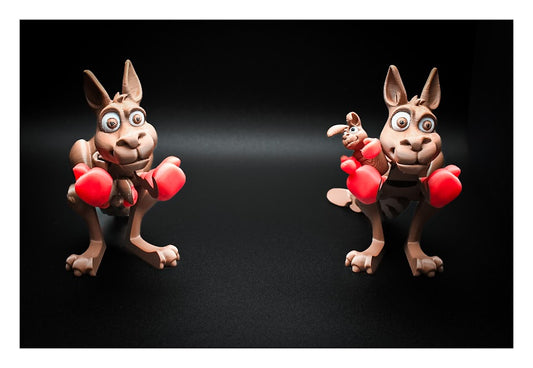 🥊🦘 Boxing Kangaroo & Joey – A Knockout Duo! 🦘🥊 ($5-$20)