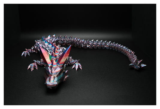 💎🐉 Crystal Dragon – Sharp, Shiny, and Stunningly Flexi! 🐉💎 ($5–$20)