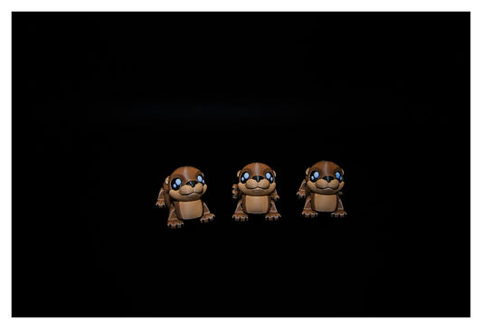 🦦 River Otter Duo by SugarPaws 3D 🦦 ($3-$20)